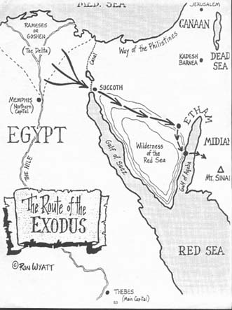 The 'other' Exodus route . . . exodus-b